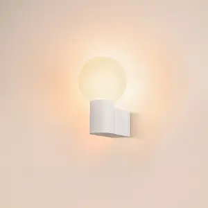 SLV Applique murale pour salle de bain Varyt, blanc, aluminium, largeu... pas cher