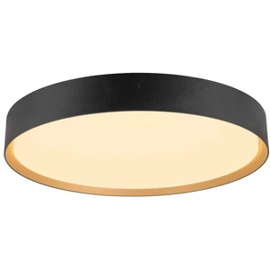 SLV Plafonnier LED Decona, Ø 42 cm, noir/doré