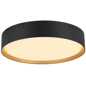 Comparateur de prix : SLV Plafonnier LED Decona, Ø 30 cm, noir/doré