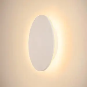 SLV D-RING M, applique murale, PHASE, 2700/3000 K, PHASE, IP65, blanc - Lampes murales et de plafond