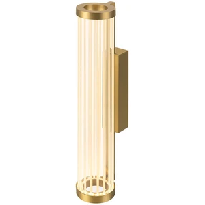 Comparateur de prix : SLV Applique murale LED Quimera, couleur laiton, hauteur 41 cm, CCT