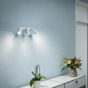 SLV Puri 2.0 Dome Projecteur à 3 sources lumineuses, GU10, 1008330,