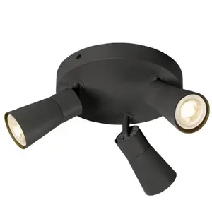 SLV Puri 2.0 Cone Projecteur à 3 sources lumineuses, GU10, 1008336 pas cher