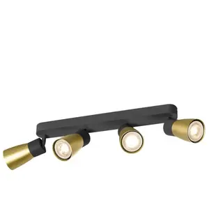 SLV Puri 2.0 Dome Projecteur à 4 sources lumineuses, GU10, 1008353,