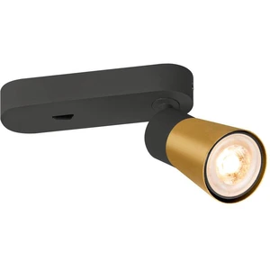 Comparateur de prix : SLV Applique murale Puri 2.0 Cone, noir/doré, 15 cm