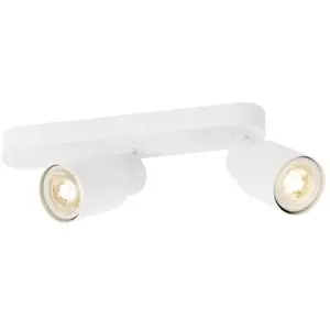 SLV Puri 2.0 Tube Projecteur à 2 sources lumineuses, GU10, 1008310, pas cher