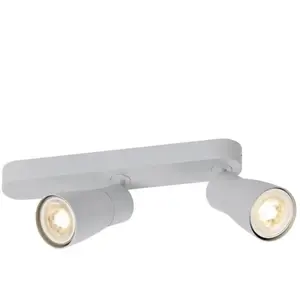 SLV Puri 2.0 Dome Projecteur à 2 sources lumineuses, GU10, 1008319,