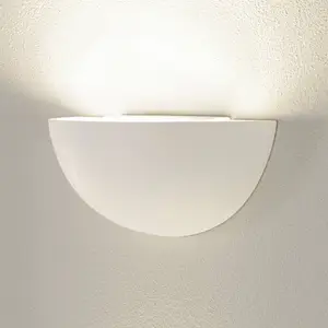 Comparateur de prix : SLV Applique murale Plastra 101, blanc, plâtre, largeur 14 cm