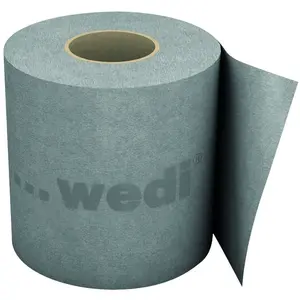 Comparateur de prix : Wedi Bande d étanchéité feutrée wedi Tools double face - 12 cm x 10 m