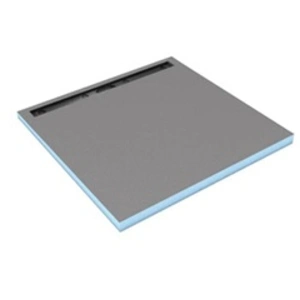 Wedi - Receveur carré Fundo Riolito Neo écoulement linéaire 900x900x50mm pas cher