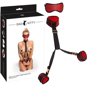 Kit Bondage Collier Menottes pas cher
