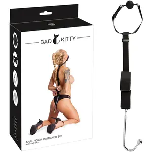 Kit Bondage Bâillon Menottes Crochet Anal pas cher