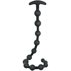 Chapelet anal Silicone LONG BEADS SILIC 48 x 3cm 