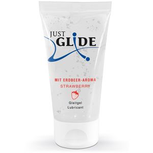 Lubrifiant Aromatisé FRAISE Just Glide 50ml pas cher