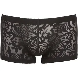 Comparateur de prix : Svenjoyment Boxer Transparent Effet d'Optique pour Homme, Noir, Taille S Noir Small