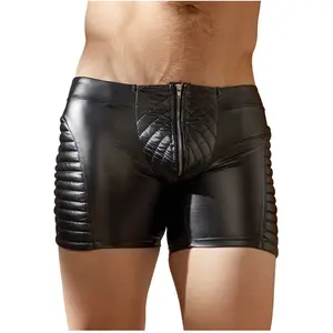 Comparateur de prix : Nek Short Noir Mat Matelassé avec Zip - M Medium