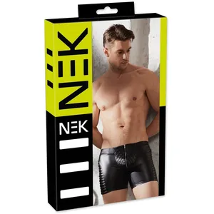 Comparateur de prix : Nek Short Noir Mat Matelassé avec Zip - XL X-Large