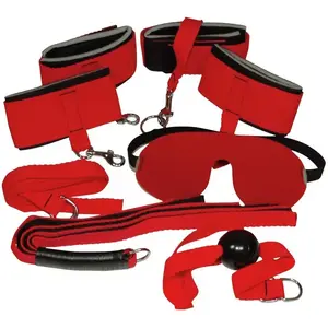 Comparateur de prix : Bad Kitty Kit Bondage Rouge & Noir 6 Pièces