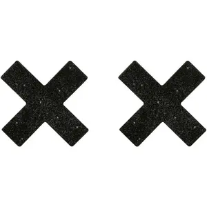 Cotelli Collection Nippies Croix Pailletés Noirs pas cher
