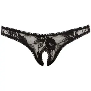 Cottelli Collection Entre-Jambe String Noir L pas cher