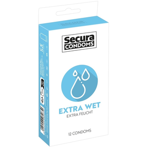 Préservatifs lubrifiés EXTRA WET x12 pas cher