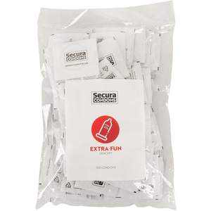 Orion Secura Extra Fun Préservatifs Transparent 18 cm pas cher