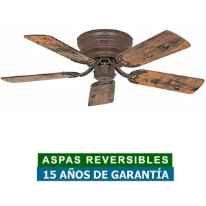 Casafan - 5103051 Ventilateur de plafond classic flat 103cm Chêne anci...