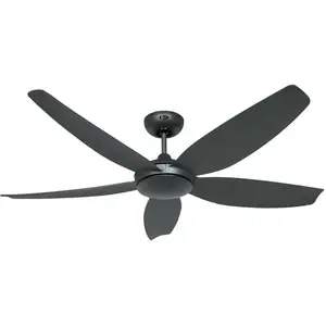 Ventilateur de plafond CasaFan 514282 Eco Volare 142 BG-BG gris basalt... pas cher