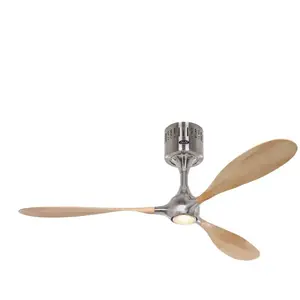 Comparateur de prix : Ventilateur de plafond Helico Paddel Hêtre avec lumière