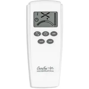 Casafan - Ventilateur de plafond eco concept 132cm blanc / gris clair