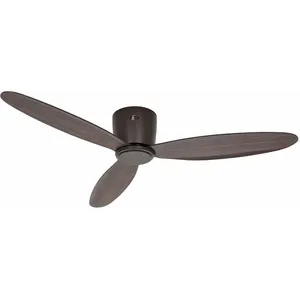 Comparateur de prix : CasaFan Ventilateur de plafond Eco Plano II, bronze, silencieux, Ø 132 cm
