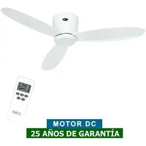 Casafan - Ventilateur de plafond 311283 eco plano ii 112cm blanc pas cher