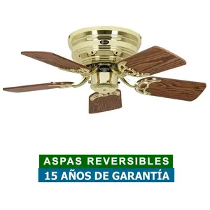 Casafan - Ventilateur de plafond 5075001 classic flat 75cm chêne ou hê... pas cher
