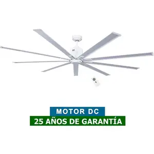 Comparateur de prix : Casafan - Ventilateur de plafond 922013 big smooth eco Blanc 223cm