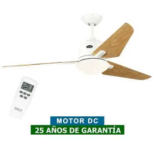 CasaFan Eco Aviatos 132 Ventilateur de Plafond avec Lumière et Contrôl... pas cher