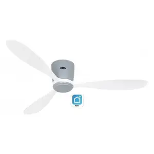 Casafan 313277w Ventilateur De Plafond Avec Wifi Eco Plano Bois Lg-we pas cher