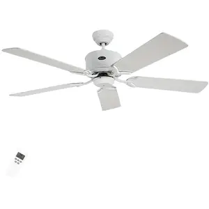 Comparateur de prix : CasaFan Ventilateur de plafond Eco Elements blanc gris