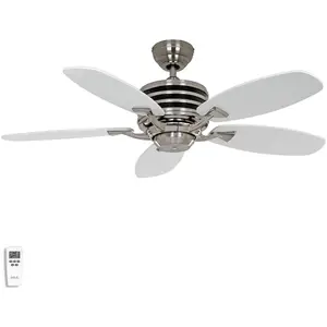 Comparateur de prix : CasaFan Ventil. plafond Eco Gamma 103 cm blanc/gris clair