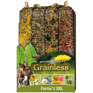 Comparateur de prix : 450g Farmy's Grainless XXL JR Farm pour rongeur et lapin - Nourriture pour rongeur et lapin