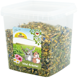 480g JR Farm seau d'herbes vitales friandise pour petits animaux pas cher