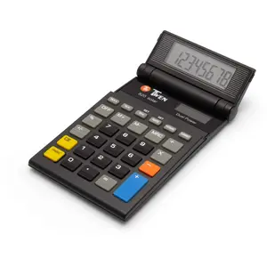 TWEN TW820 Calculatrice Solaire Noir pas cher