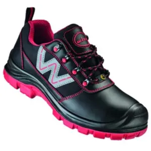 Feldtmann WICA Chaussure basse BELLUNO Noir/rouge, S3 SR ESD T39 pas cher