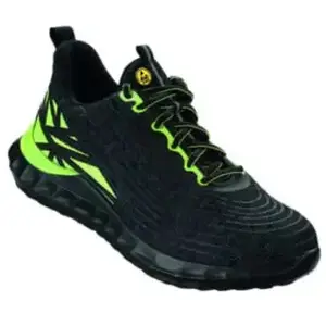 Wica® Wica S1P *LOCRI* CHAUSSURES DE TRAVAIL en grande taille Noir 31570 grandes chaussures unisexes, Taille:46 pas cher