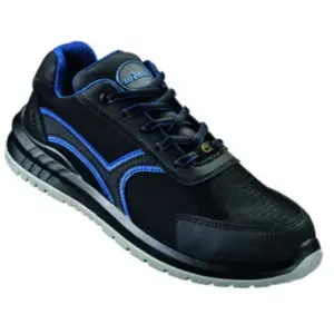 WICA Chaussure basse GOEHREN NUOVO noir/bleu, S1P SR ESD T36