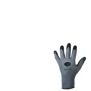 Stronghand - Gant de protection Datong,Nitril,Gr.10,gris (Par 12) pas cher