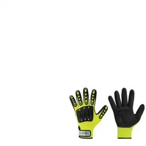Comparateur de prix : Elysee Gant Resistant taille 9 lumineux jaune/noir EN 388 catégorie EPI II fibre synthétique