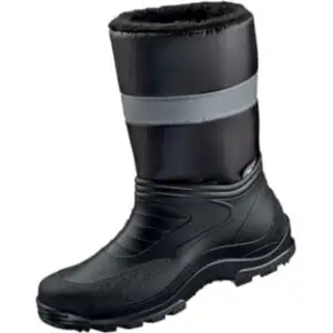 Feldtmann Winterschlupfstiefel Skagen Gr.46 schwarz PVC/Nyl.m.Reflexstreifen pas cher