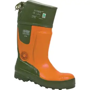 FP Bottes de sécurité forestière feldtmann orme taille 41 olive / orange - 35510-41 pas cher