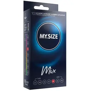 Préservatifs MY.SIZE Mix 60 mm - 10 pièces pas cher