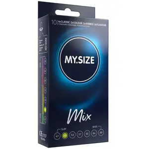 Préservatifs MY.SIZE Mix 49 mm - 10 pièces pas cher